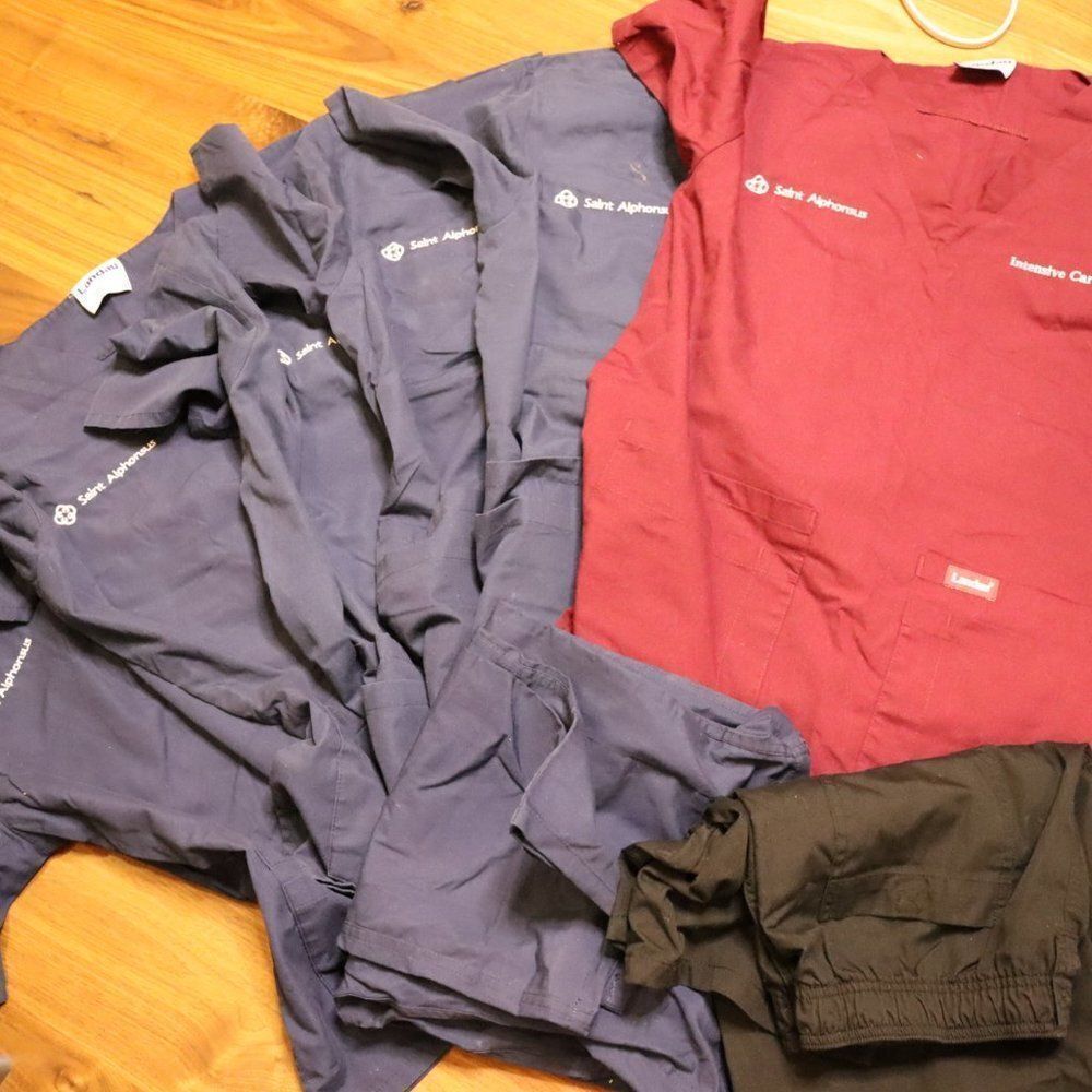 ICU Scrubs - St. Alphonsus - Sz Med Bundle!